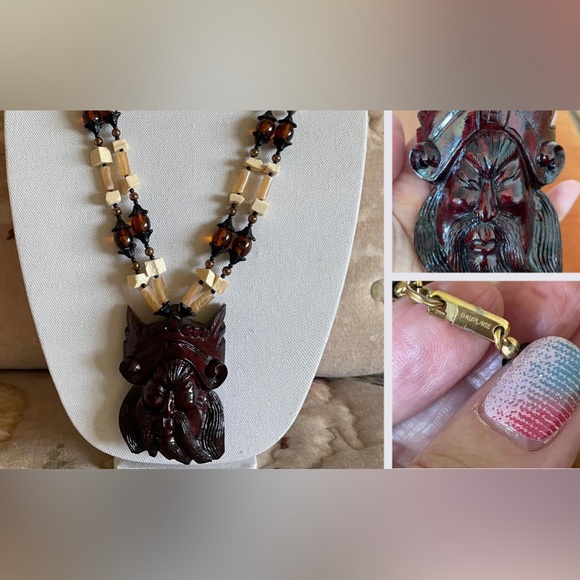 Dauplaise Vintage Statement Pendant. - Picture 3 of 8